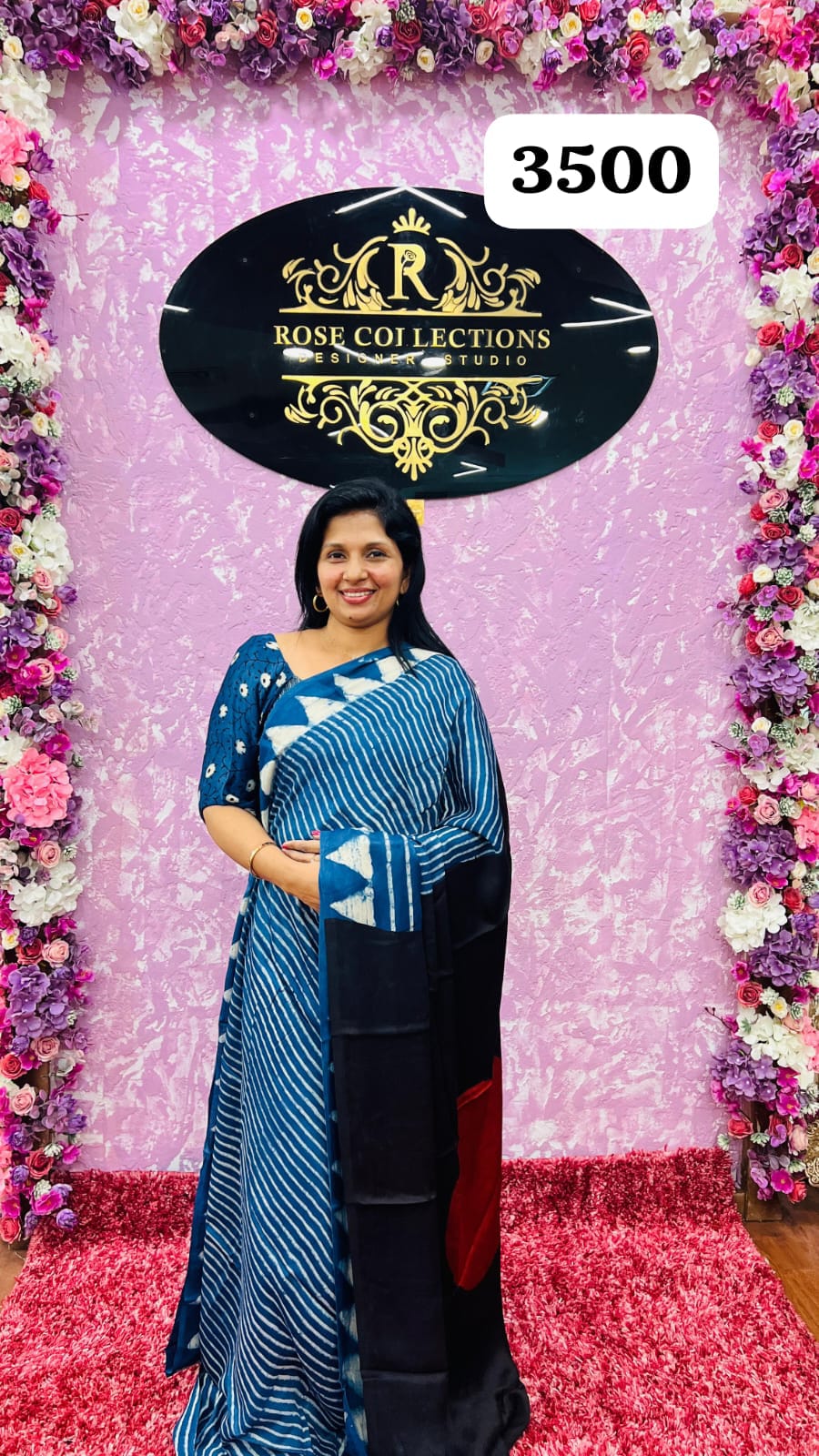 Blue and black texture